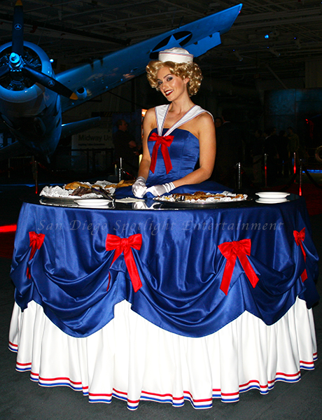 sailor girl uso strolling table